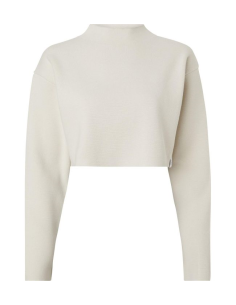Calvin Klein Maglione In Cotone Cropped da donna  | PulchraStore.it 2